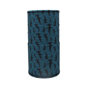 DEEP Dive Buff – Hammerhead laid flat, showcasing the shark-inspired design and premium Lycra fabric.