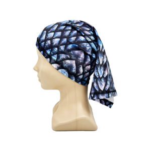 DEEP Dive Buff – Dragon Skin laid flat to reveal its textured, scale-like pattern and high-quality Lycra fabric.