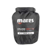 Mares Cruise Dry T-Light 5L Light Black waterproof scuba gear bag