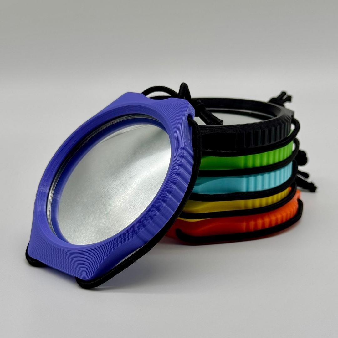DEEP Scuba Mirror front view with sleek reflective surface