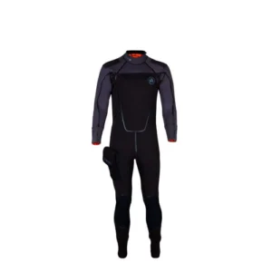 Apeks THERMIQ 5mm Men’s Wetsuit front view, premium diving wetsuit with Graphene thermal lining for scuba divers.