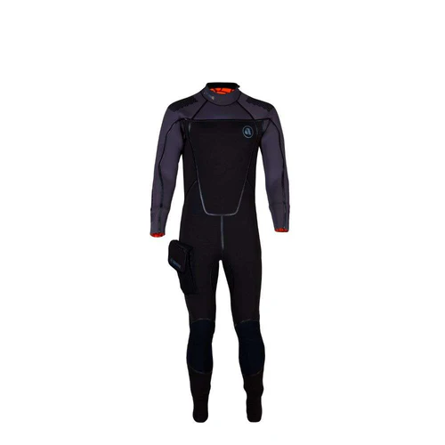 Apeks THERMIQ 5mm Men Wetsuit Apeks THERMIQ 5mm Men’s Wetsuit front view, premium diving wetsuit with Graphene thermal lining for scuba divers.