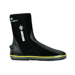 Beuchat Elaskin X 6.2 5mm neoprene booties with G-Lock zip for scuba diving