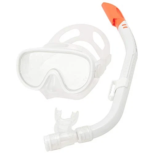 TUSA Reef Tourer snorkeling mask with black silicone skirt and tempered glass lens.